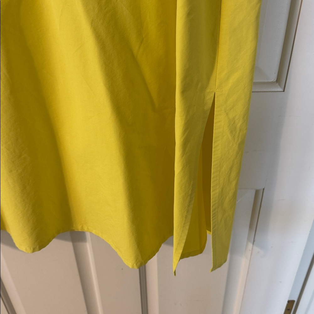 Tuckernuck Yellow Feathered Jamie Midi Dress - Picture 5 of 9
